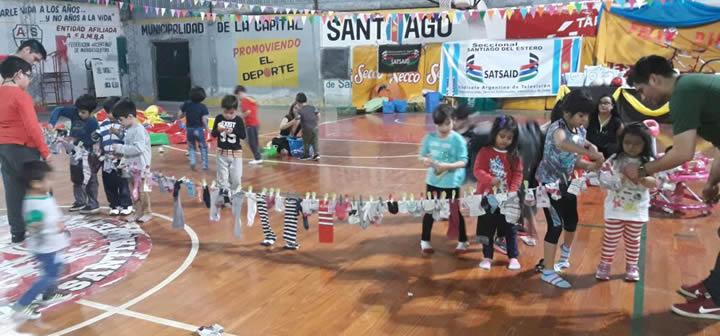 Fiesta del Día del Niño en Seccional Santiago del Estero