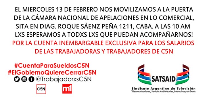 #CuentaParaSueldosC5N