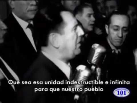 Fragmento del film “Perón, sinfonía del sentimiento”, de Leonardo Favio