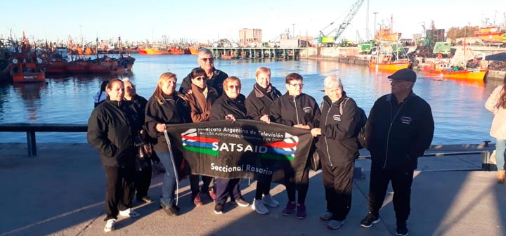 Los jubilados rosarinos viajaron a Mar Del Plata