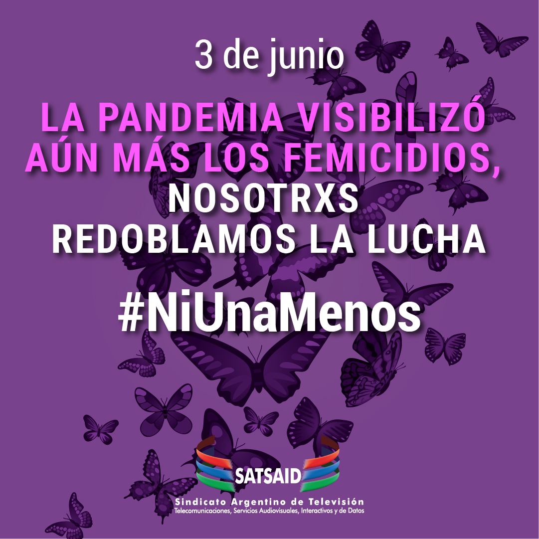 3 de Junio – #NiUnaMenos