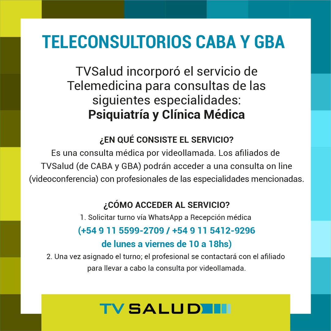 TELECONSULTORIOS CABA Y GBA