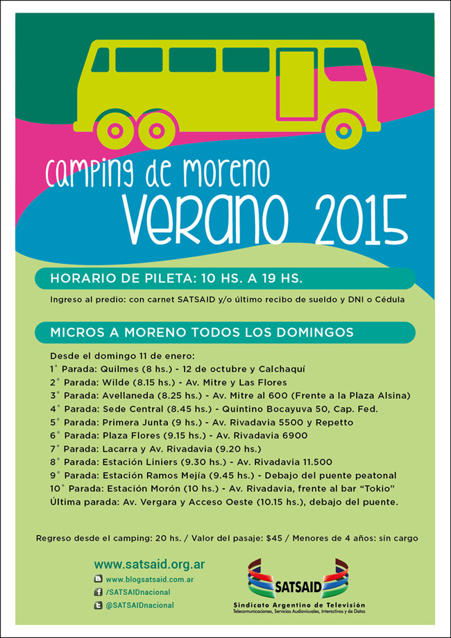 Micros a Moreno 2015