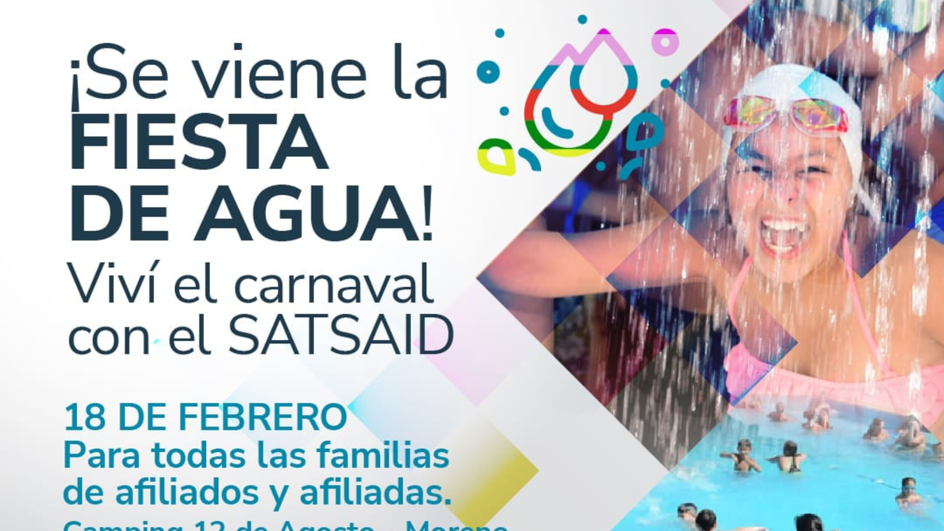 AMBA: ¡SE VIENE LA FIESTA DE AGUA!