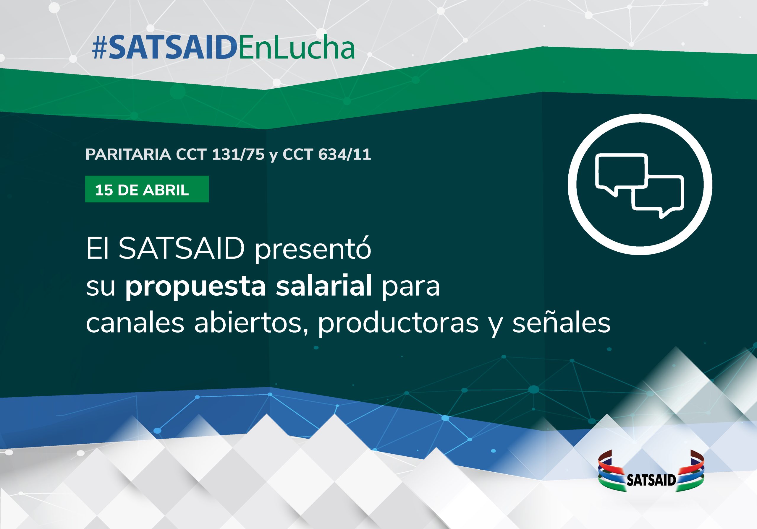 EL SATSAID PRESENTÓ SU PROPUESTA SALARIAL PARA CANALES ABIERTOS, PRODUCTORAS Y SEÑALES 
