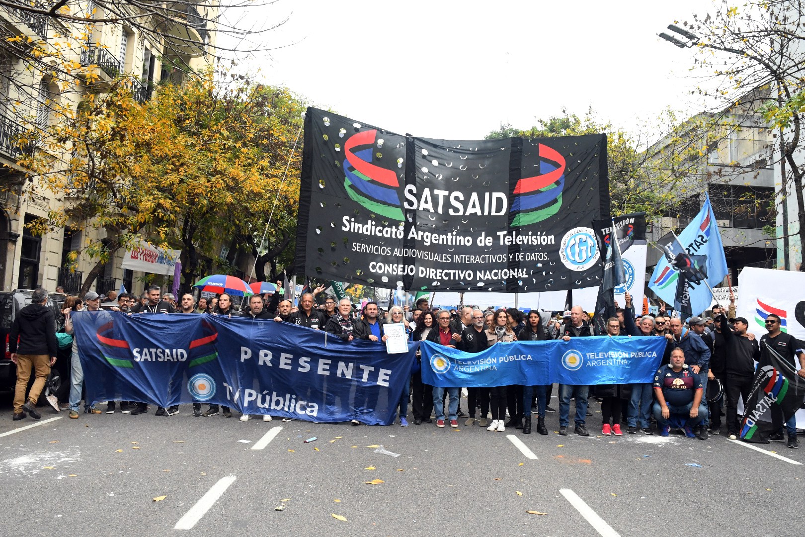 1 DE MAYO: EL SATSAID PRESENTE EN TODO EL PAÍS JUNTO A LA CGT 