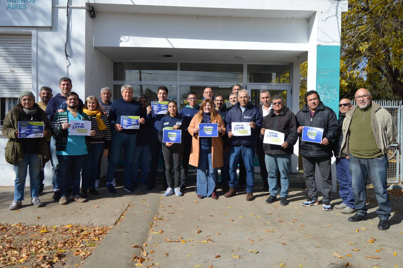 BUENOS AIRES ZONA 3: EL SATSAID SE SUMA A LA CAMPAÑA “EL PUEBLO FIRME CONTRA EL DNU” 