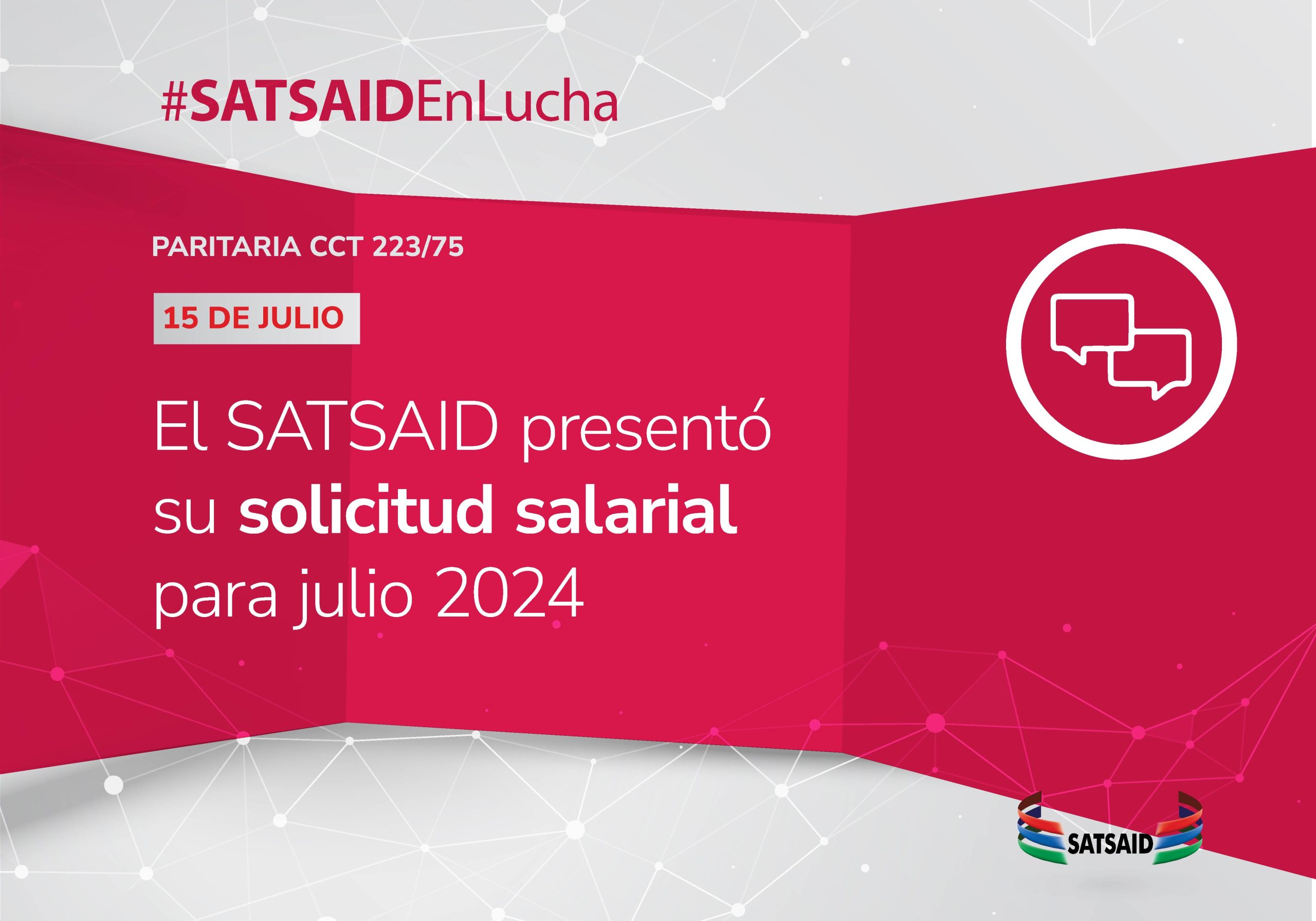 EL SATSAID PRESENTÓ SU SOLICITUD SALARIAL PARA JULIO 2024 