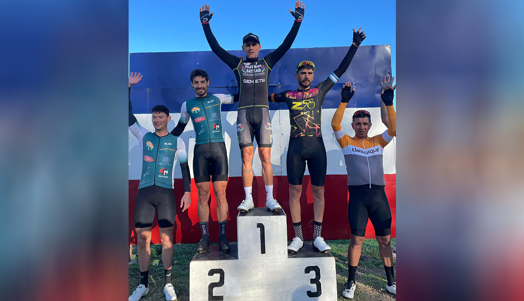 CICLISMO: ELBIO ALBORZEN CONQUISTÓ EL PODIO ELITE EN TAPALQUÉ