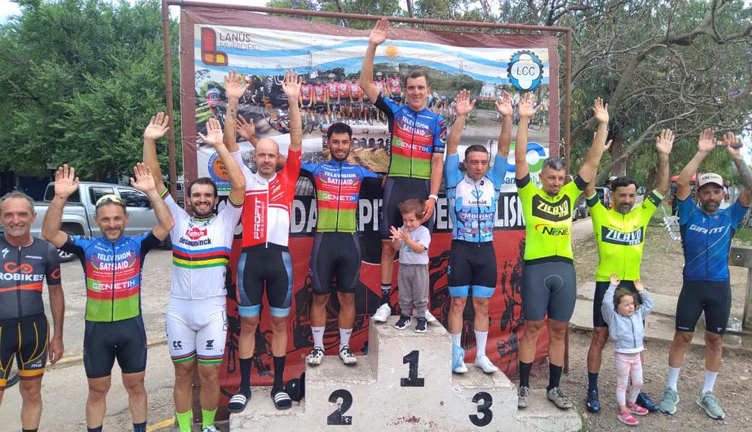 CICLISMO: SERGIO FREDES CONQUISTÓ PODIOS EN LANÚS Y LOMAS DE ZAMORA 