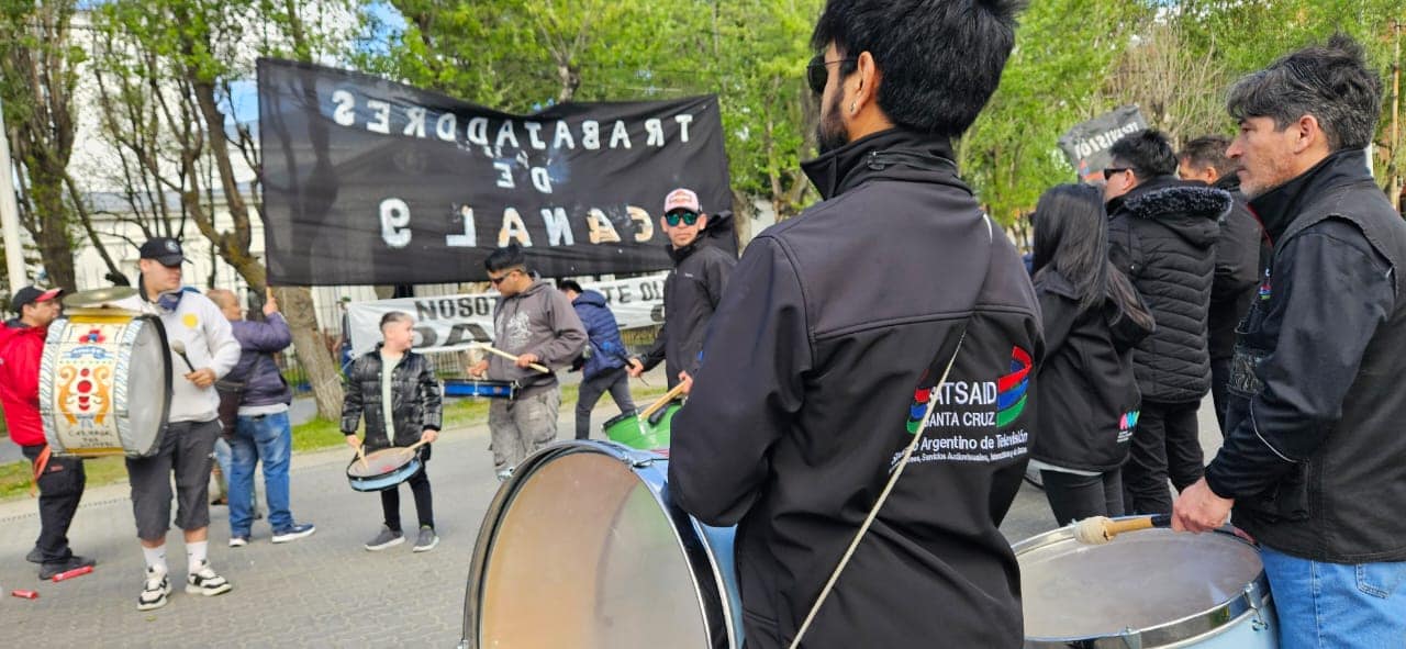 SANTA CRUZ:  MEDIDAS DE FUERZA EN CANAL 9 DE RIO GALLEGOS