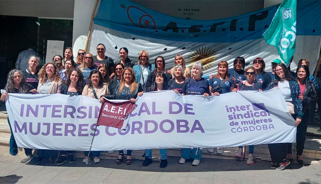 CÓRDOBA: LAS COMPAÑERAS DEL SATSAID SE SOLIDARIZARON CON LOS TRABAJADORES DE AFIP