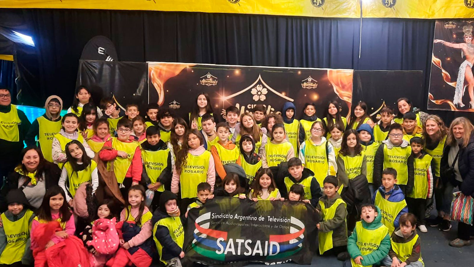 ROSARIO: LOS MÁS CHICOS VISITARON EL CIRCO MUNDIAL