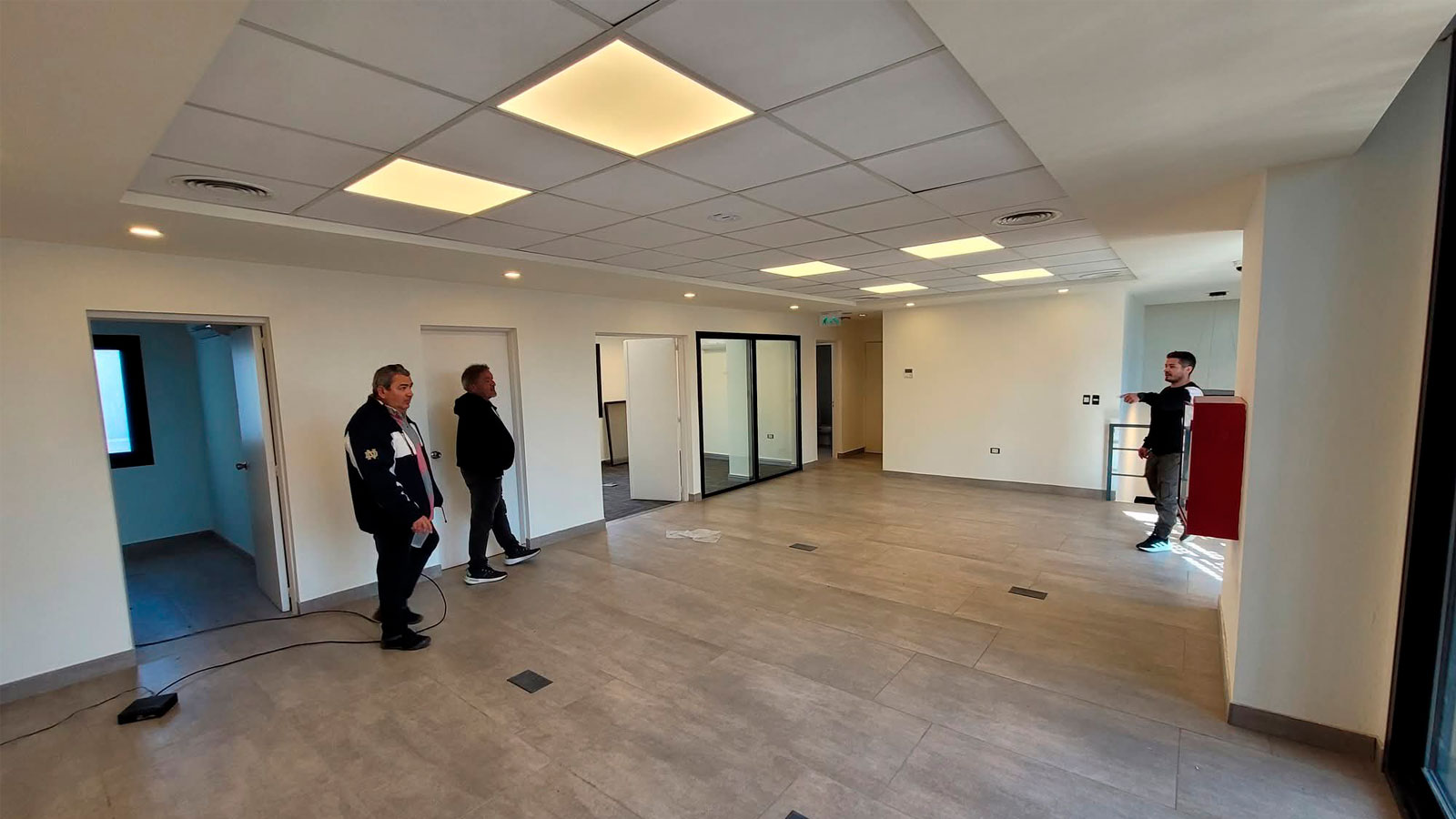 TUCUMÁN: LA SECCIONAL CELEBRÓ CON LOS TRABAJADORES LOS AVANCES DE OBRA DE LA NUEVA SEDE