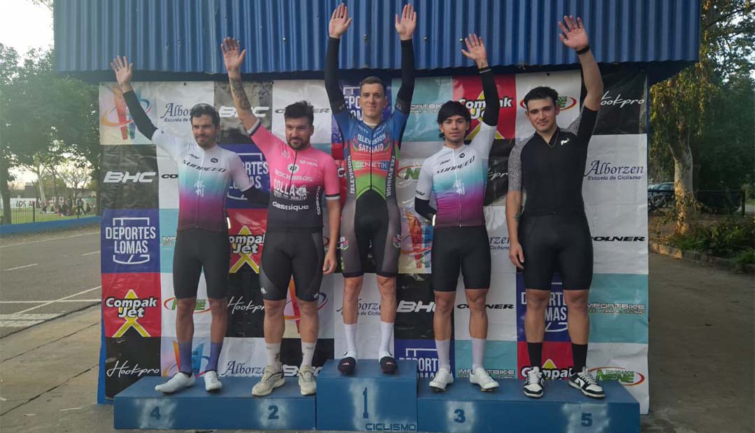 CICLISMO: PODIO PARA EL SAT EN EL CIRCUITO DE LOMAS