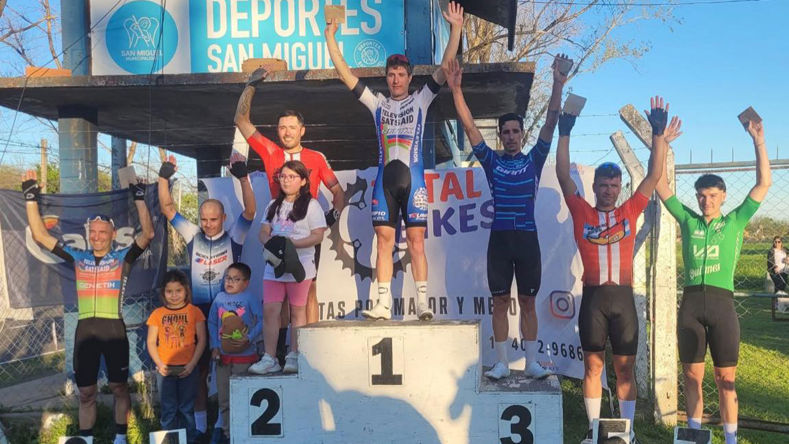 CICLISMO: LUCAS CIAFARDINI CONQUISTÓ EL PRIMER LUGAR EN BELLA VISTA