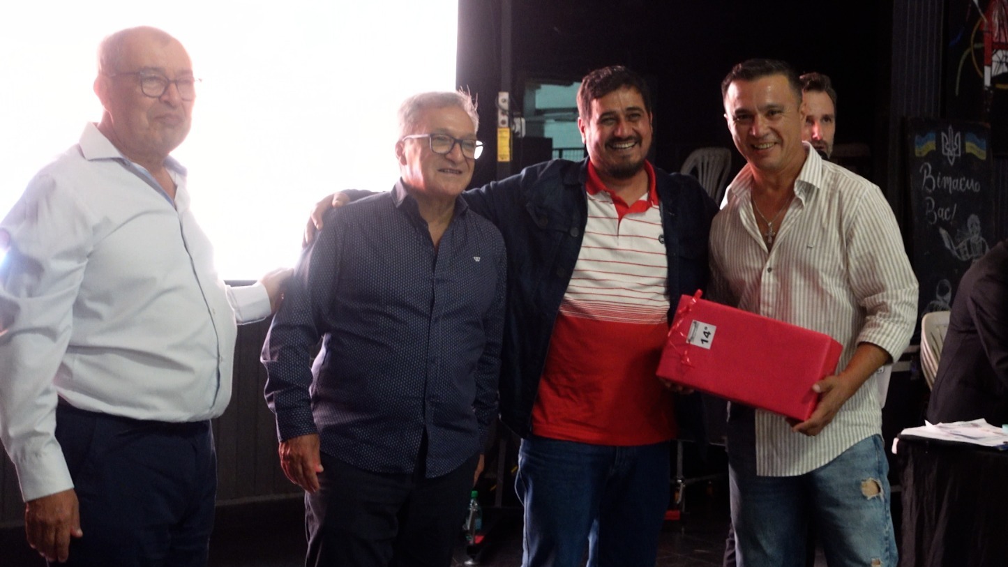 MISIONES: HORACIO ARRECEYGOR COMPARTIÓ CON LA SECCIONAL LOS FESTEJOS POR EL DÍA DEL TRABAJADOR DE TELEVISIÓN 