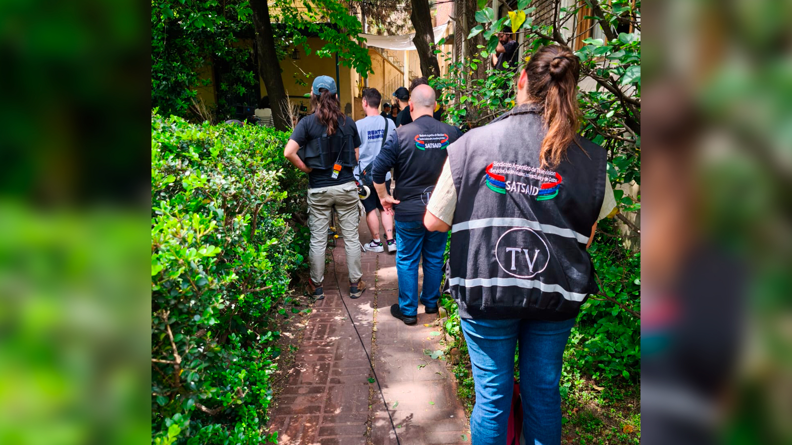 AMBA: EL SATSAID VISITÓ EL RODAJE DE LA SERIE CAUTIVA 