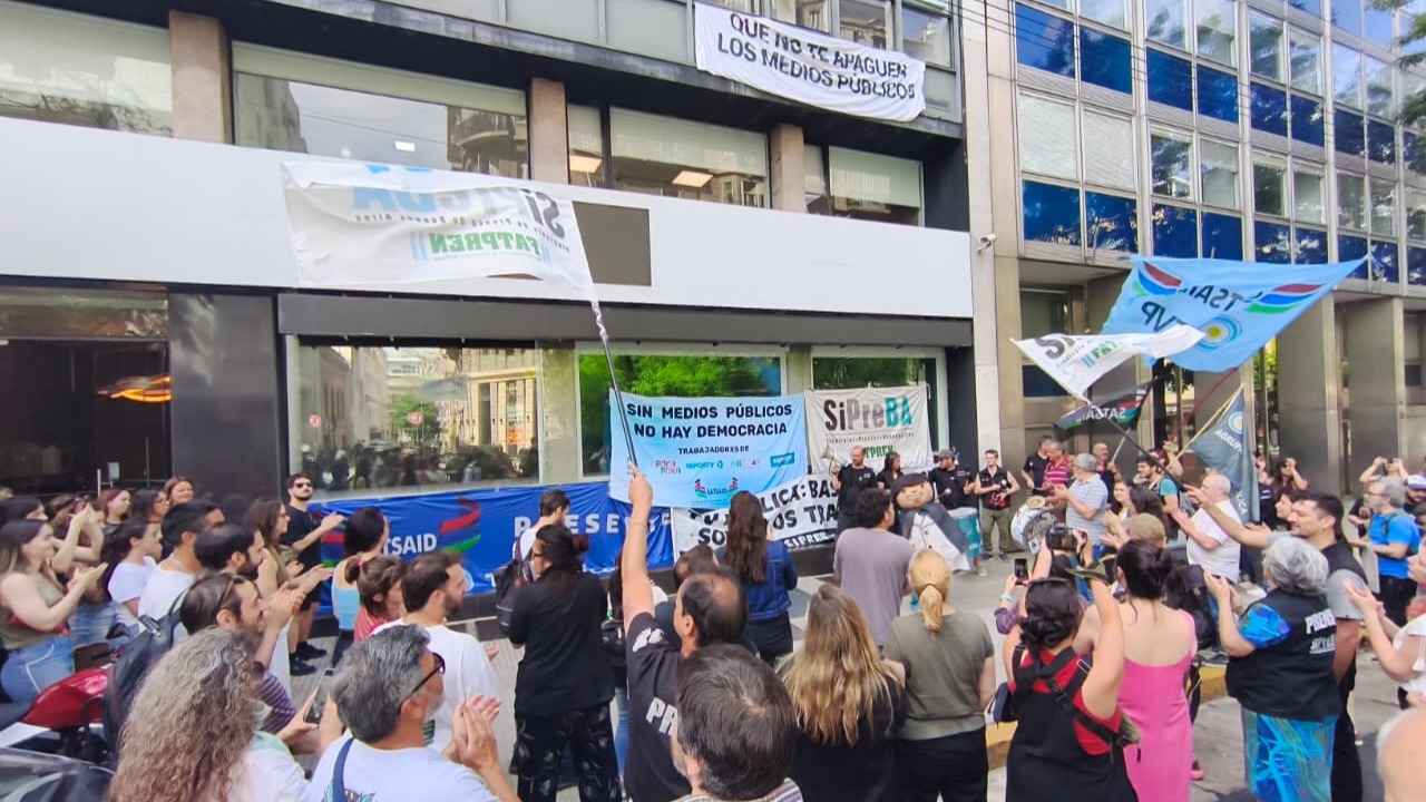 SATSAID SE MOVILIZÓ EN DEFENSA DE CONTENIDOS PÚBLICOS