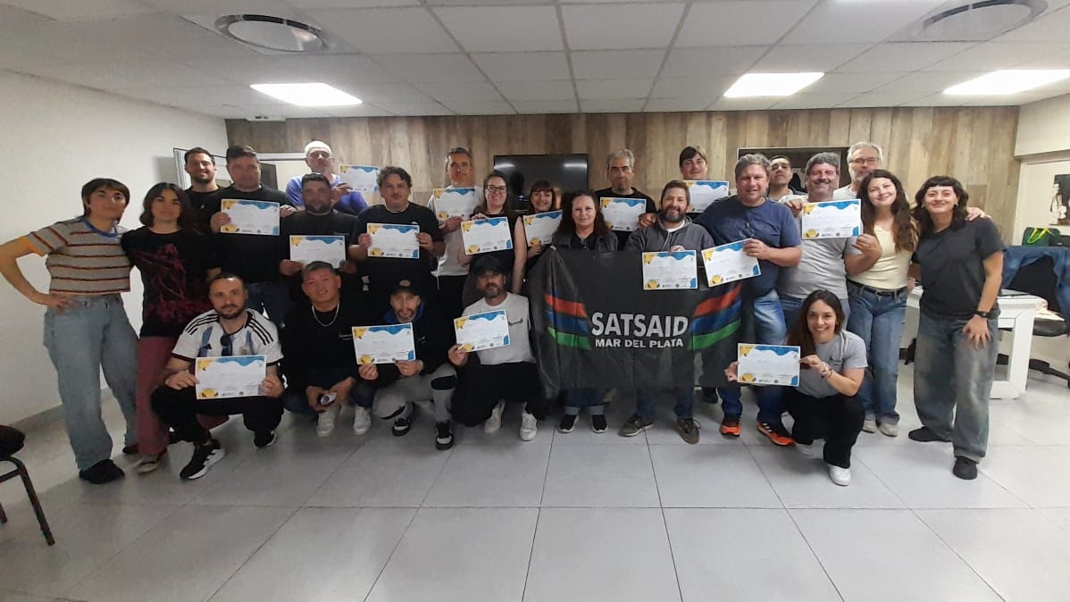 MAR DEL PLATA: DIRIGENTES PARTICIPARON DEL TALLER “DECONSTRUCCIÓN DE LAS VIOLENCIAS Y CUIDADOS EN EL ÁMBITO LABORAL”