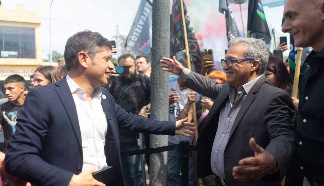 LA PLATA: AXEL KICILLOF PRESENTE EN LA INAUGURACIÓN DE LA DELEGACIÓN BURZACO DE TVSALUD 
