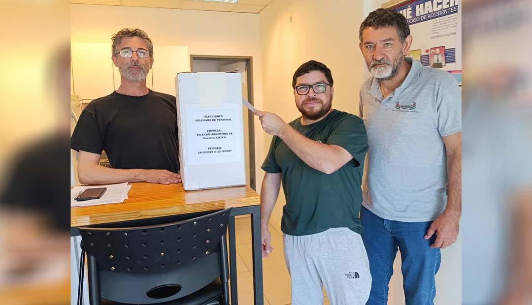 BUENOS AIRES ZONA 1: ELECCIÓN DE DELEGADO DE PERSONAL EN LA SUCURSAL LUJÁN DE TELECOM 