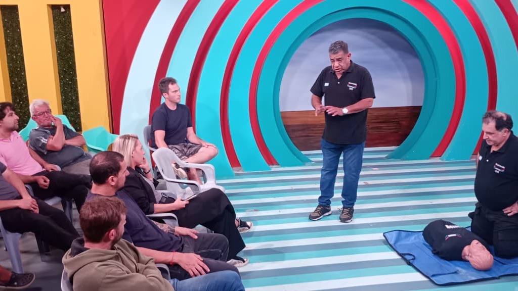 SANTA FE: TRABAJADORES DE TELEFÉ SANTA FE REALIZARON UNA CAPACITACIÓN EN SEGURIDAD E HIGIENE