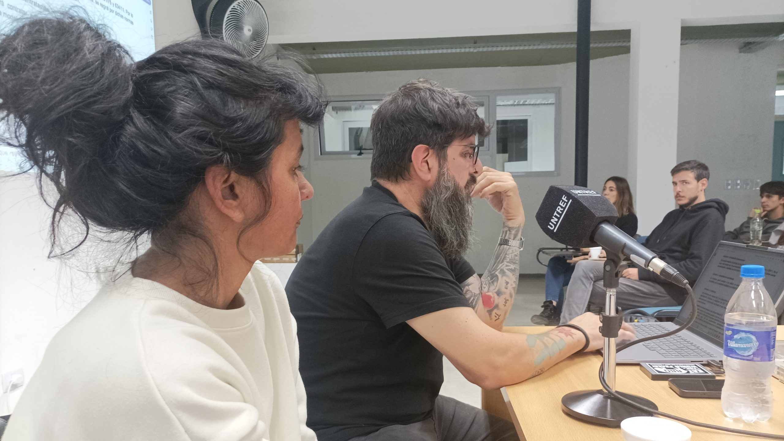 AMBA: CHARLA INFORMATIVA CON ESTUDIANTES DE UNTREF 