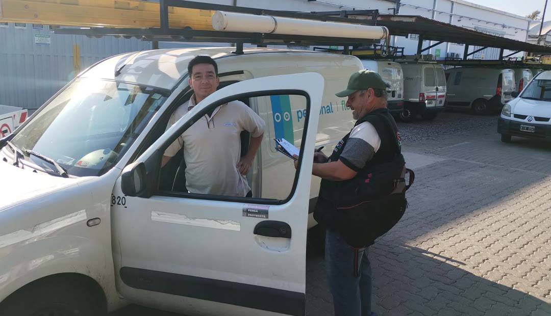 CÓRDOBA: INSPECCIÓN DE HIGIENE Y SEGURIDAD EN TELECOM BASE NORTE 