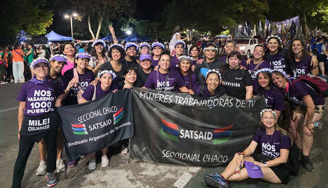 SATSAID PRESENTE EN EL ENCUENTRO PLURINACIONAL DE MUJERES, GÉNEROS Y DIVERSIDAD EN CORRIENTES 