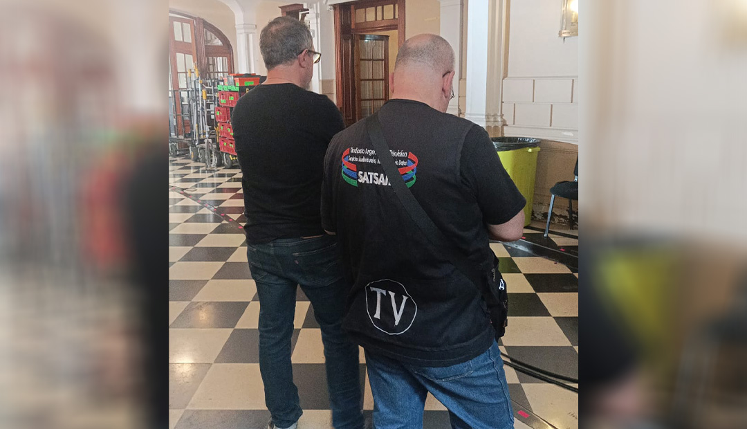 AMBA: EL SATSAID INSPECCIÓN EL RODAJE DE “EL RUSO”