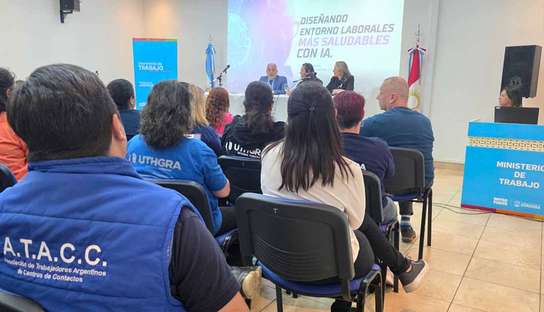 CÓRDOBA: SATSAID PRESENTE EN EL CONVERSATORIO SOBRE ENTORNOS LABORALES E INTELIGENCIA ARTIFICIAL 