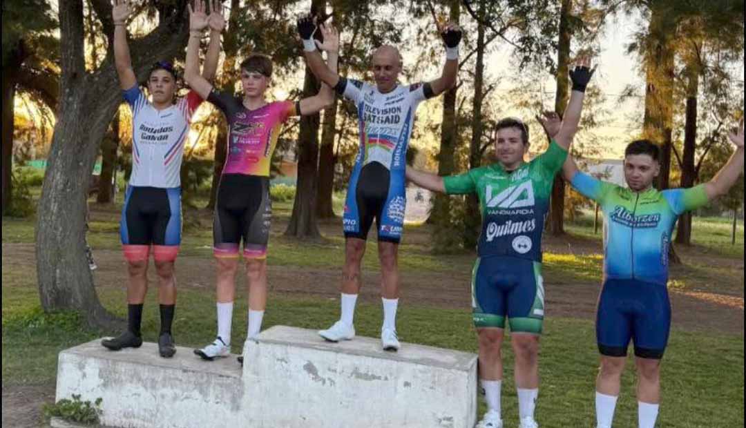 CICLISMO: ALBORZEN CONQUISTÓ EL PRIMER PUESTO EN LOBOS Y EL SEGUNDO EN TAPALQUÉ 