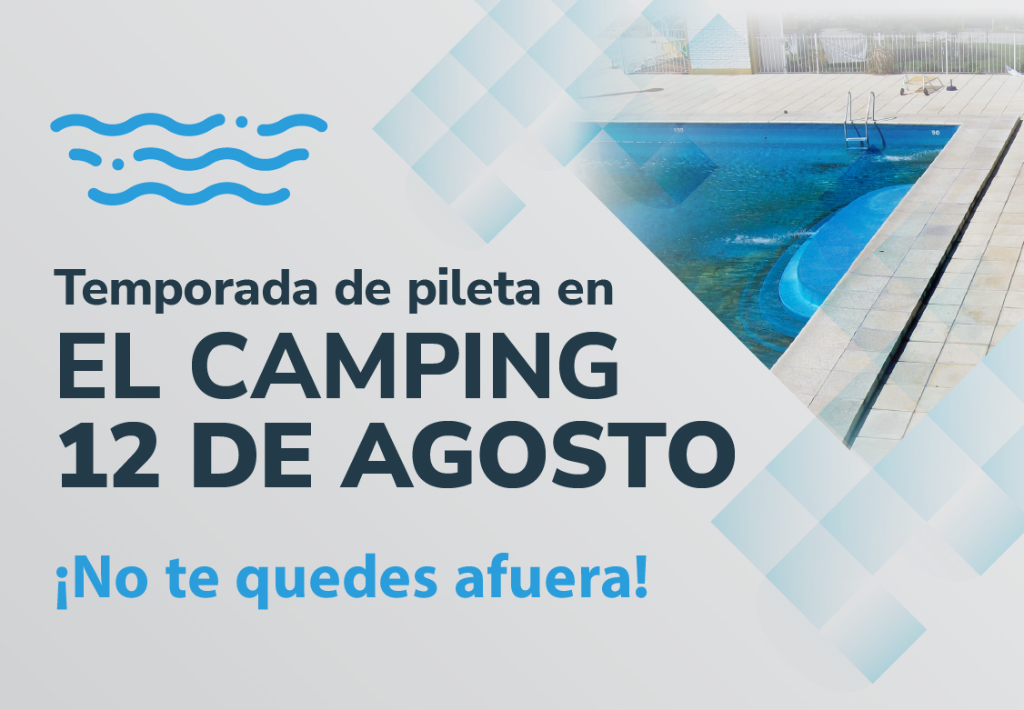 AMBA: ¡EMPIEZA LA TEMPORADA DE PILETA EN EL CAMPING 12 DE AGOSTO! 