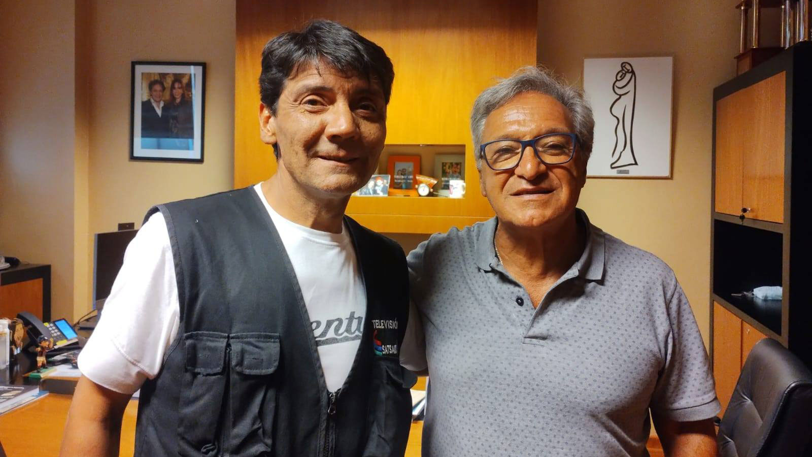 ARRECEYGOR RECIBIÓ AL SECRETARIO GENERAL DE SANTA CRUZ JORGE ÁLVAREZ 