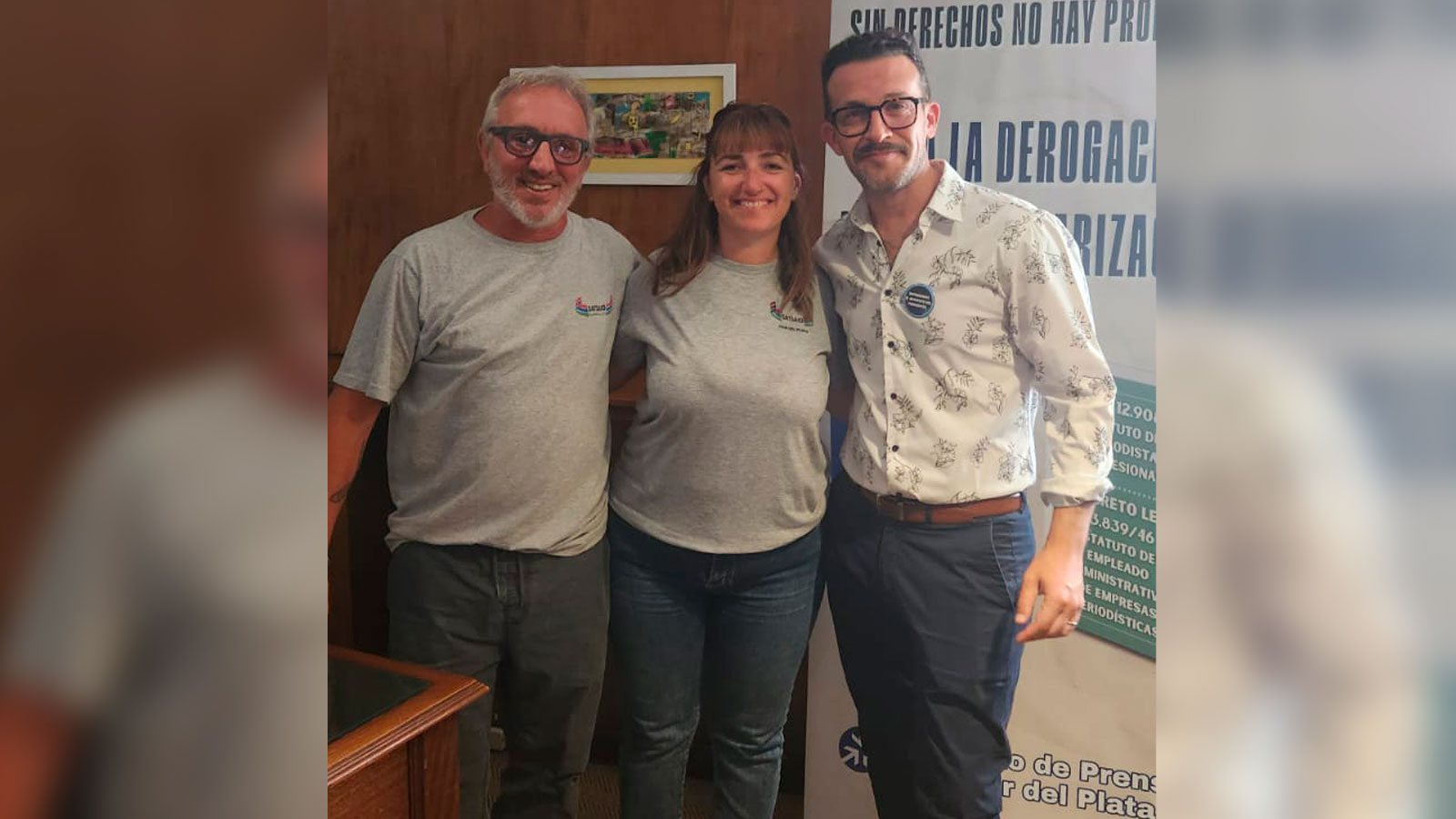 MAR DEL PLATA: SATSAID PRESENTE EN EL ENCUENTRO DE COSITMECOS CON ALEJANDRO BERCOVICH