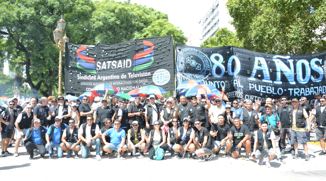 SATSAID PRESENTE EN TODO EL PAÍS CONTRA LA REFORMA LABORAL