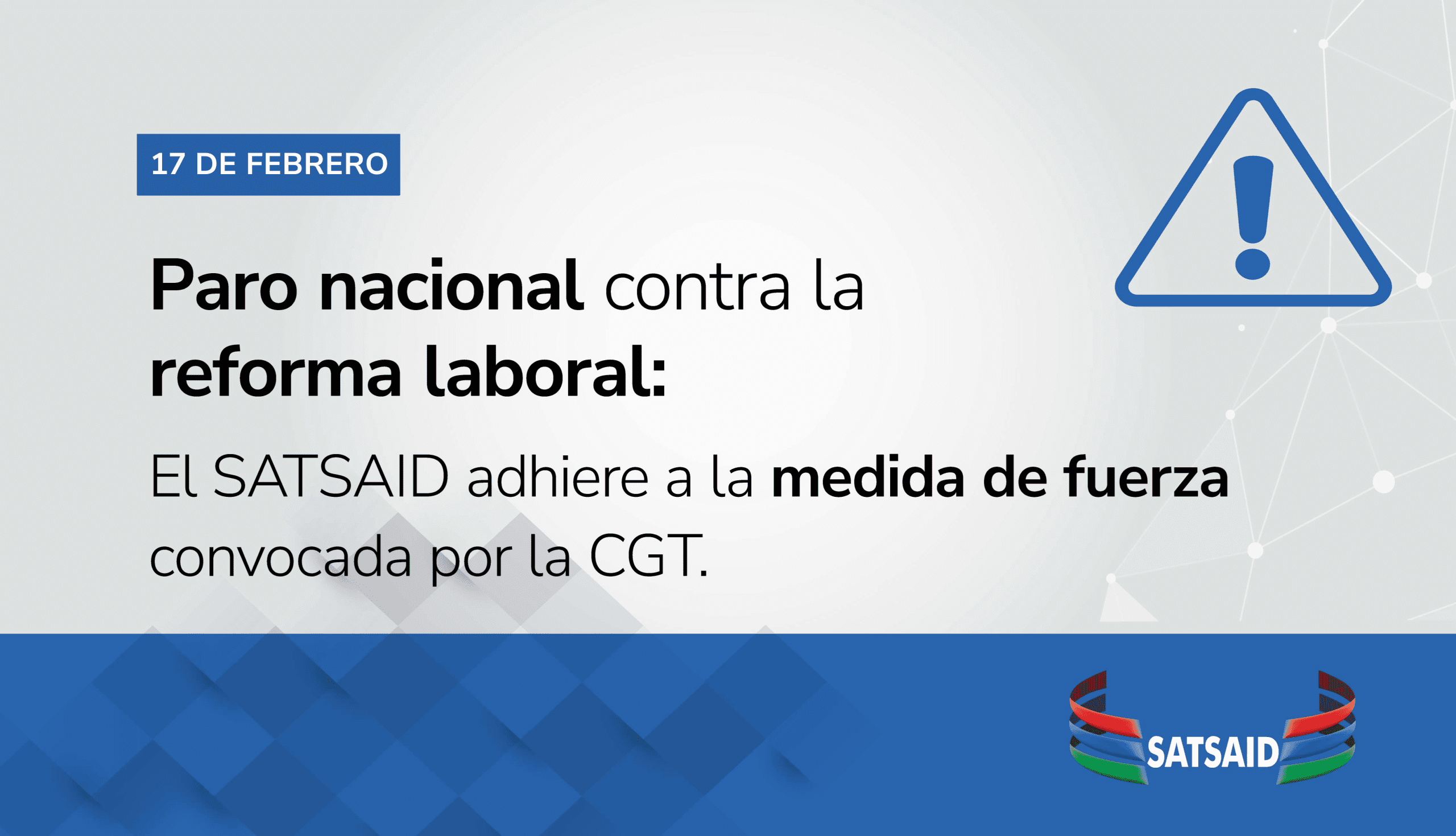 PARO NACIONAL CONTRA LA REFORMA LABORAL