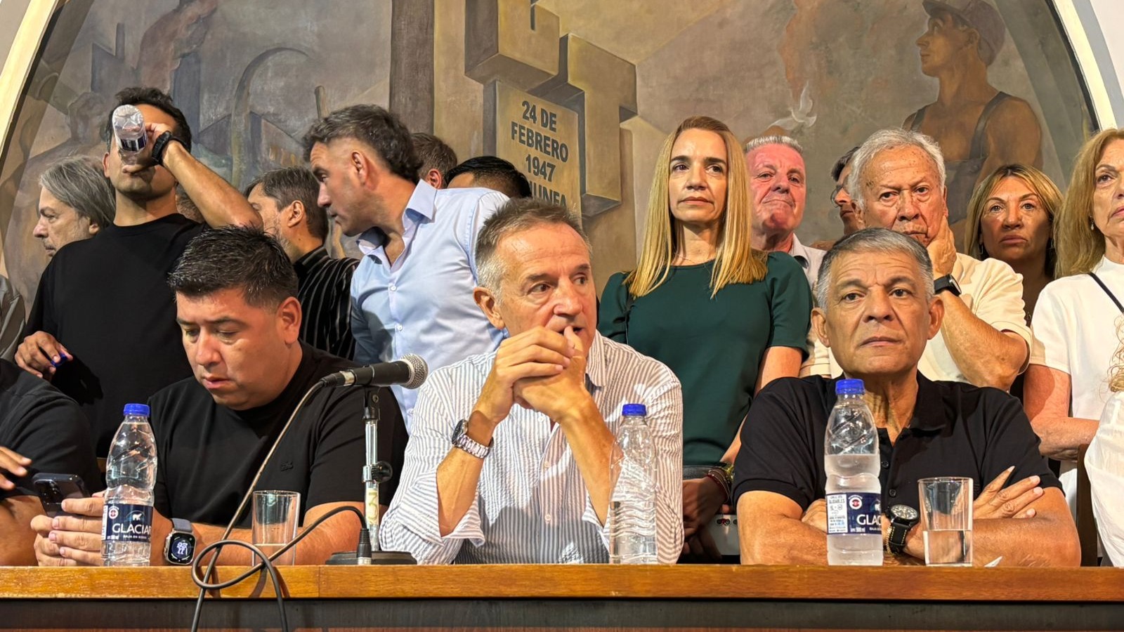 SATSAID PRESENTE EN LA CONFERENCIA DE PRENSA DE LA CGT POR EL PARO NACIONAL 