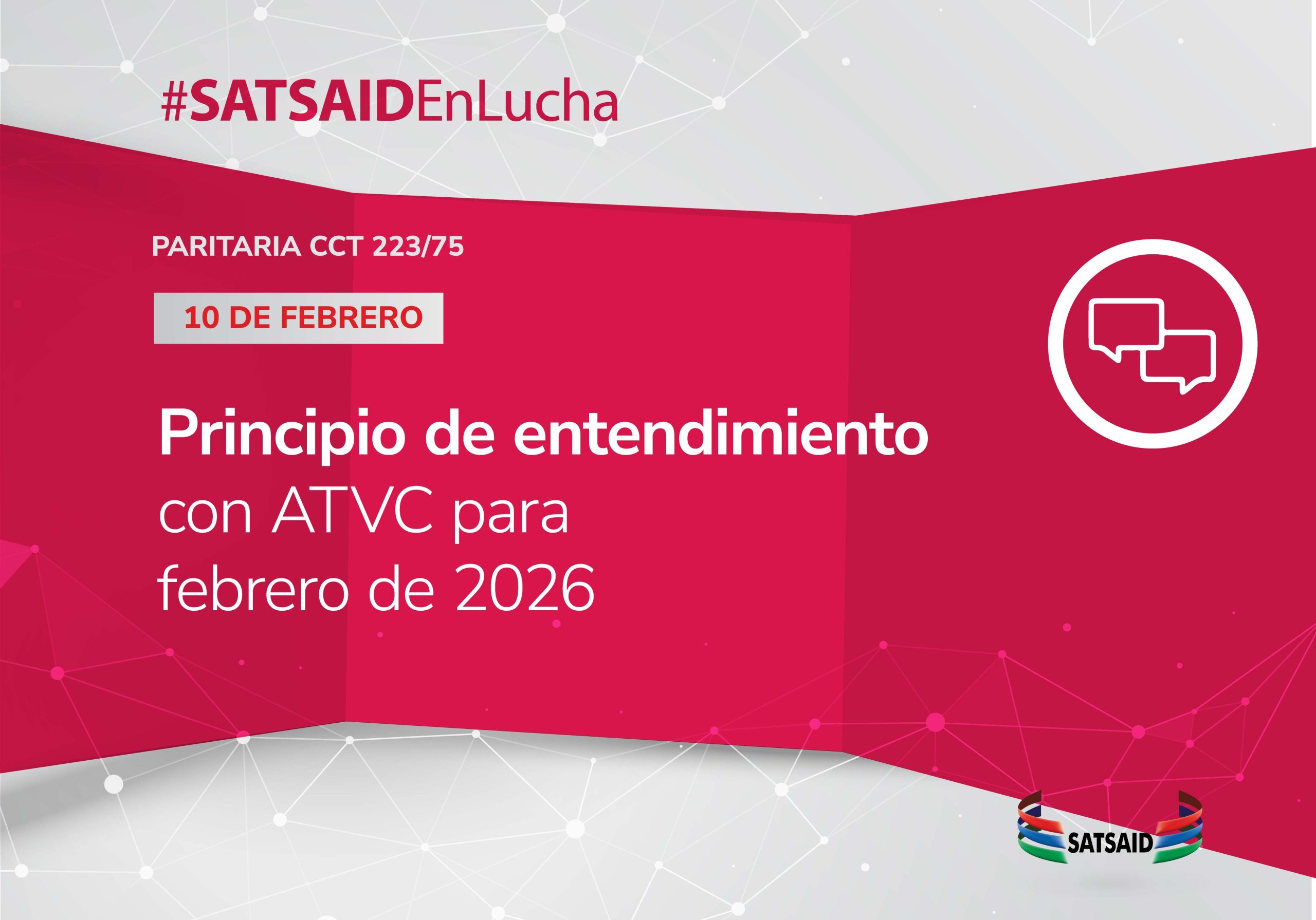 PRINCIPIO DE ENTENDIMIENTO CON ATVC PARA FEBRERO DE 2026