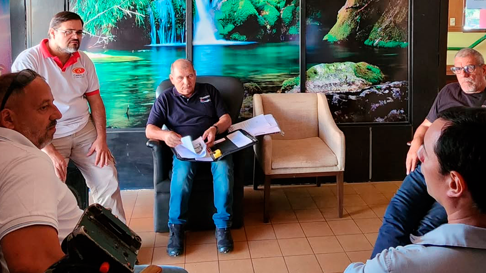 MISIONES: LA COMISIÓN EJECUTIVA RECORRIÓ EL NORTE DE LA PROVINCIA