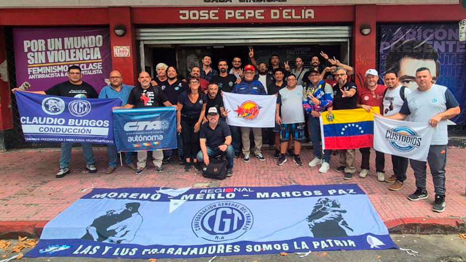 SATSAID PRESENTE EN EL ENCUENTRO POR LA UNIDAD DE LA PATRIA GRANDE EN URUGUAY