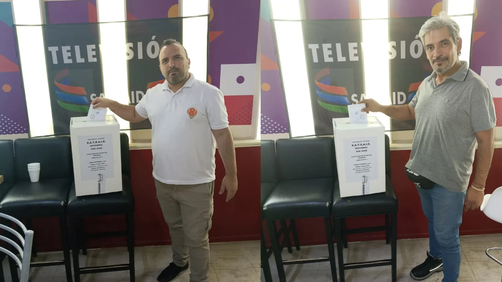 SAN JUAN: ELECCIONES EN CANAL 8