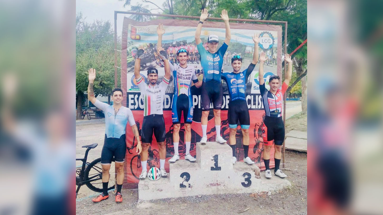 CICLISMO: UN NUEVO PODIO PARA EL TRICOLOR