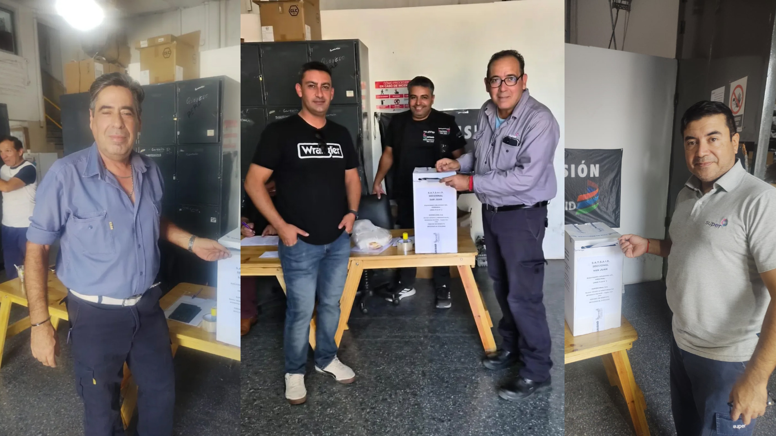 SAN JUAN: LAS Y LOS TRABAJADORES VOTARON DELEGADOS EN SUPERCANAL