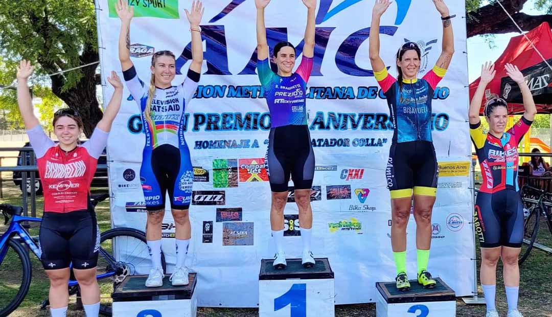 CICLISMO: NUEVO PODIO PARA EL SAT EN EL CIRCUITO DE DAMAS