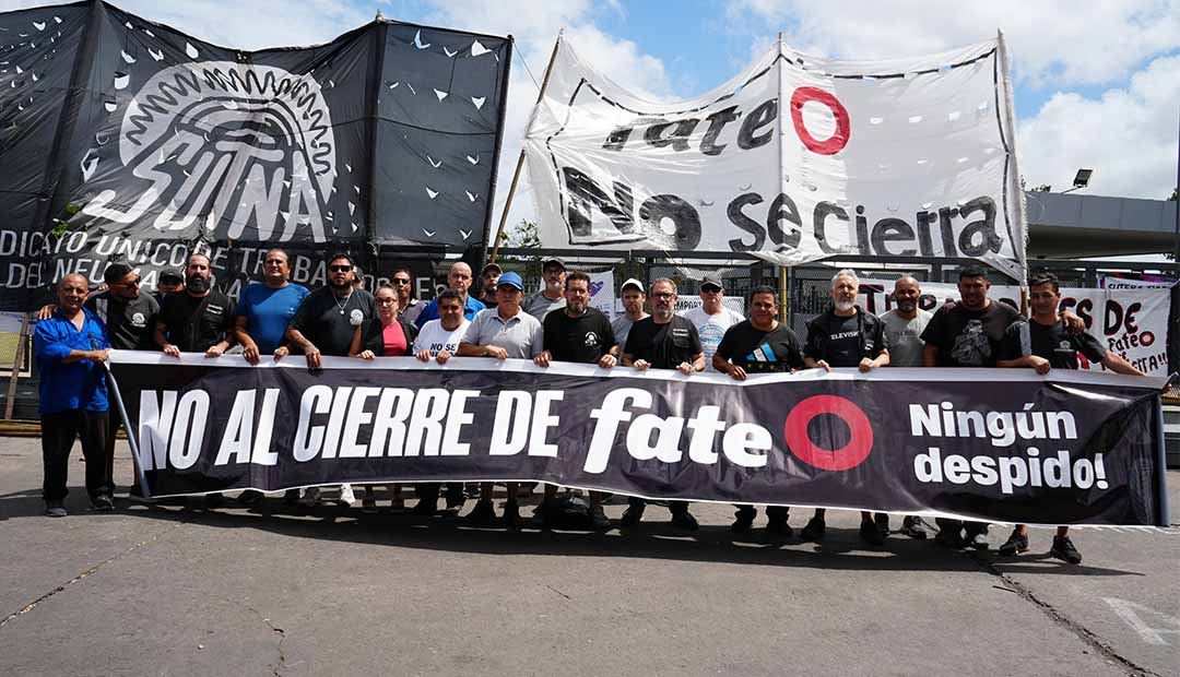 JORNADA SOLIDARIA JUNTO A LOS COMPAÑEROS DE FATE 