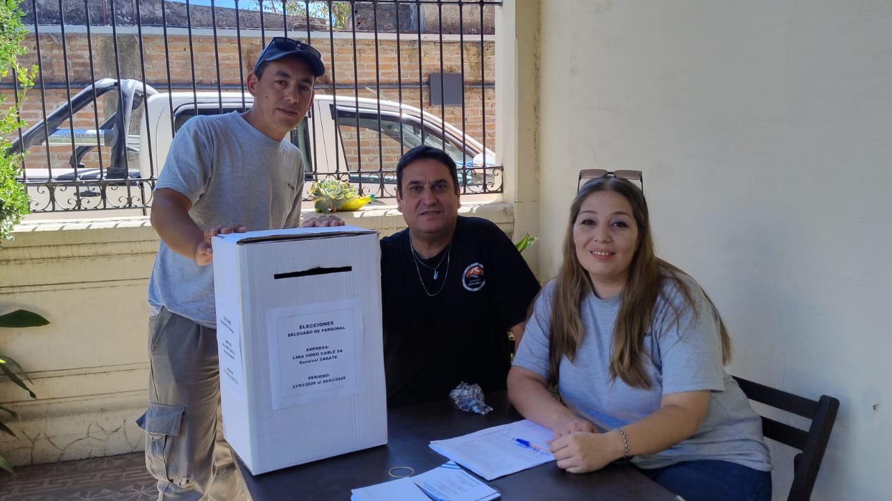 BUENOS AIRES ZONA 1: ELECCIÓN DE DELEGADOS DE PERSONAL EN CABLETEL