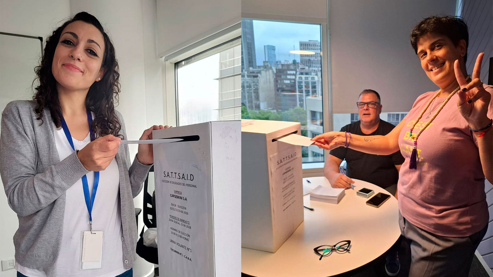 AMBA: ELECCIÓN DE DELEGADAS DE PERSONAL EN CAPGEMINI