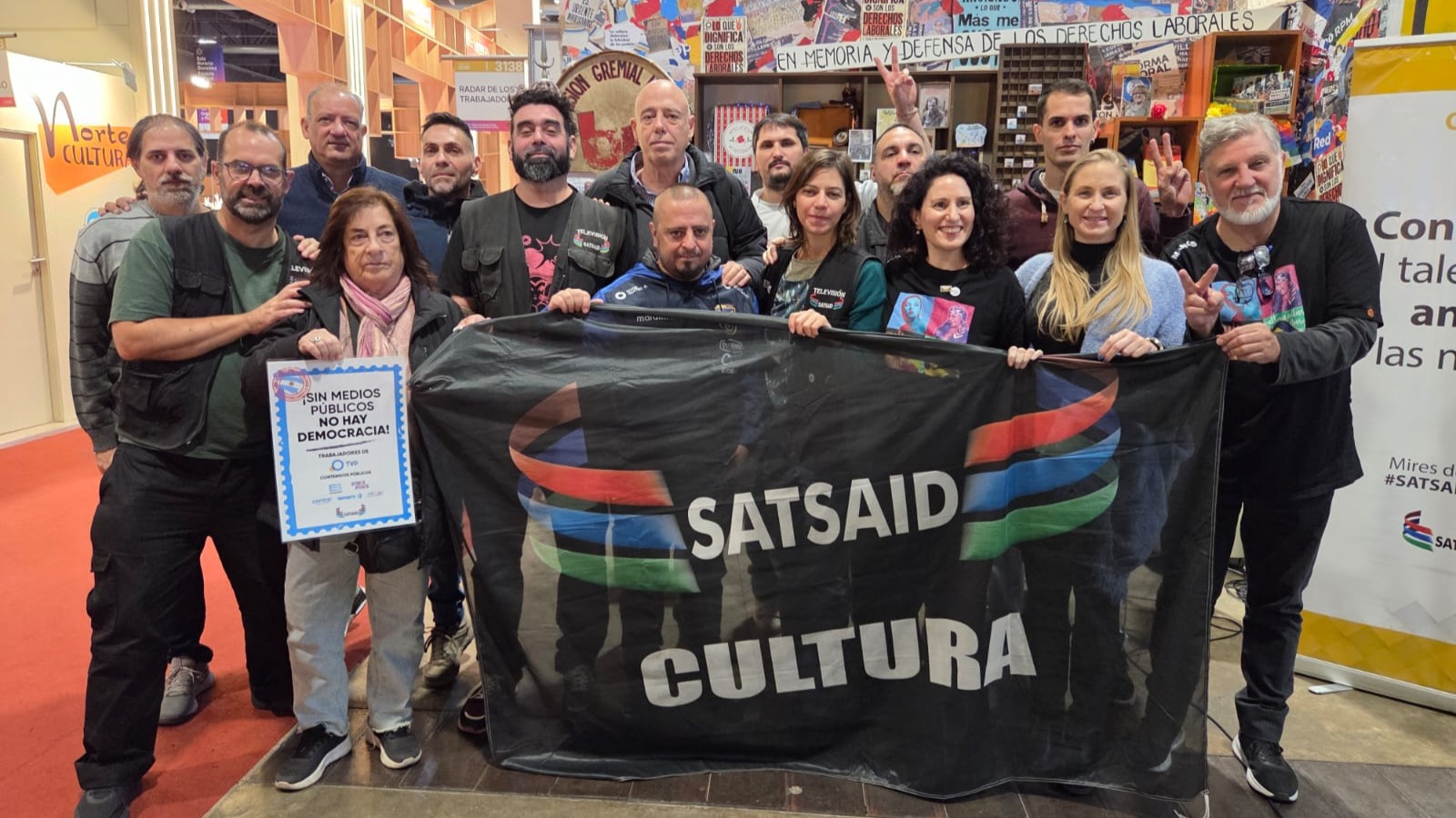 SATSAID PRESENTE JUNTO A RADAR EN LA FERIA INTERNACIONAL DEL LIBRO